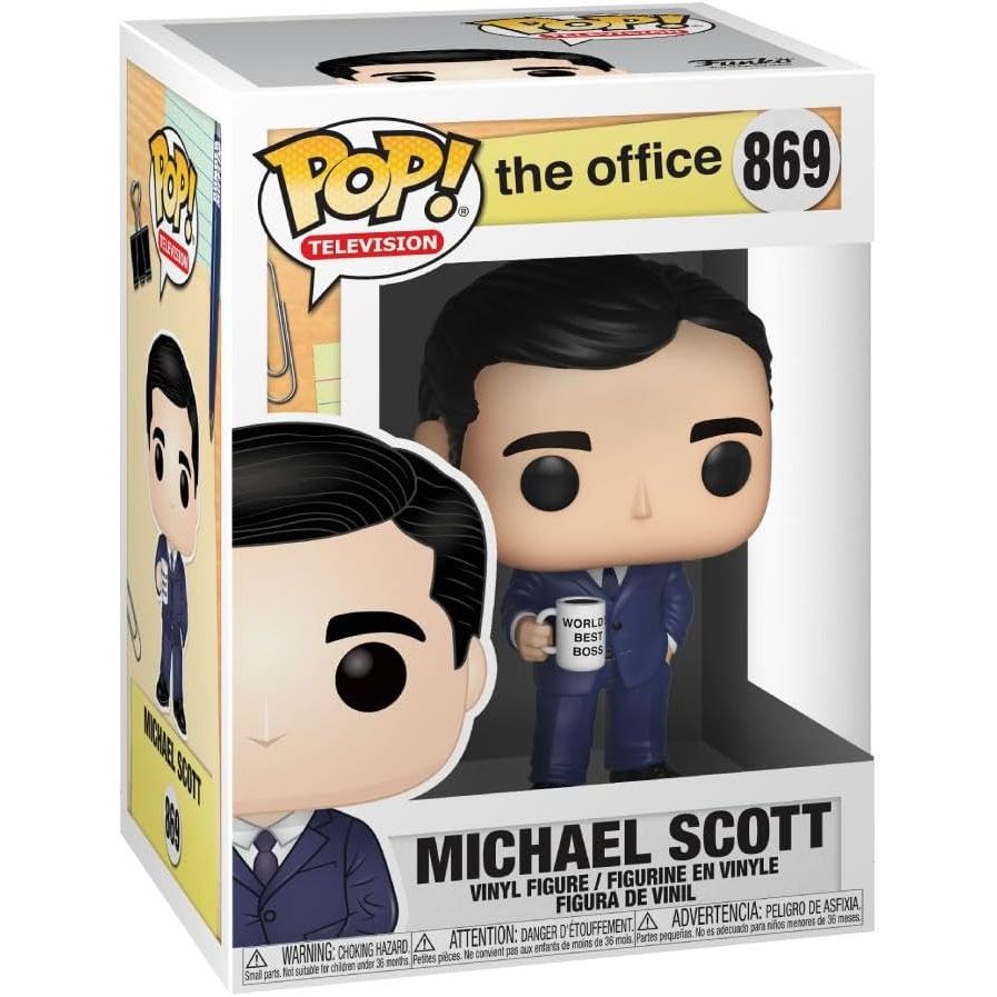 Buy now Funko Pop TV: The Office - Michael Scott - Collectable Vinyl Figure - Gift Idea - Official Merchandise - Toys for Kids & Adults - Comedy Fans - Model Figure for Collectors and Display Michael Scott at indiglob india
