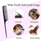 Hair Brush Boar Bristle Hairbrush for Thick Curly Thin Long Short Wet or Dry Hair Adds Shine and Makes Hair Smooth, Best Paddle Hair Brush for Men Women Kids