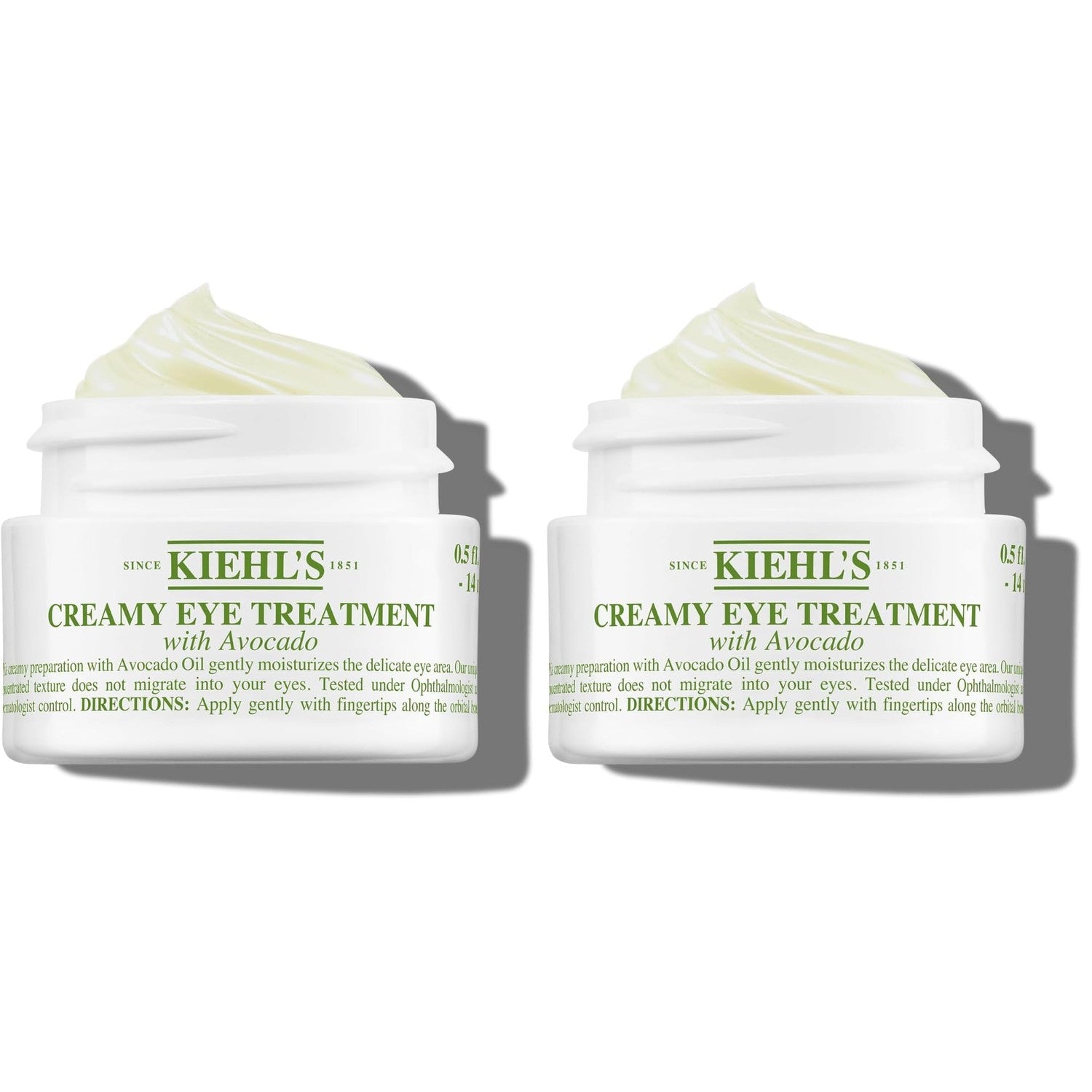 Kiehl's - Avocado Eye Treatment, for Dry Lines & Puffiness | Under Eye Cream with Avocado Oil & Caffeine - Daily Hydrating, Depuffing, and Smoothing Eye Treatment