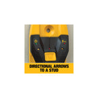 Buy now DEWALT Stud Finder, 3/4”, Locate Framing Studs Efficiently with LED Arrows, Ideal for Wood and Metal, AAA Batteries Included (DW0100) at indiglob india
