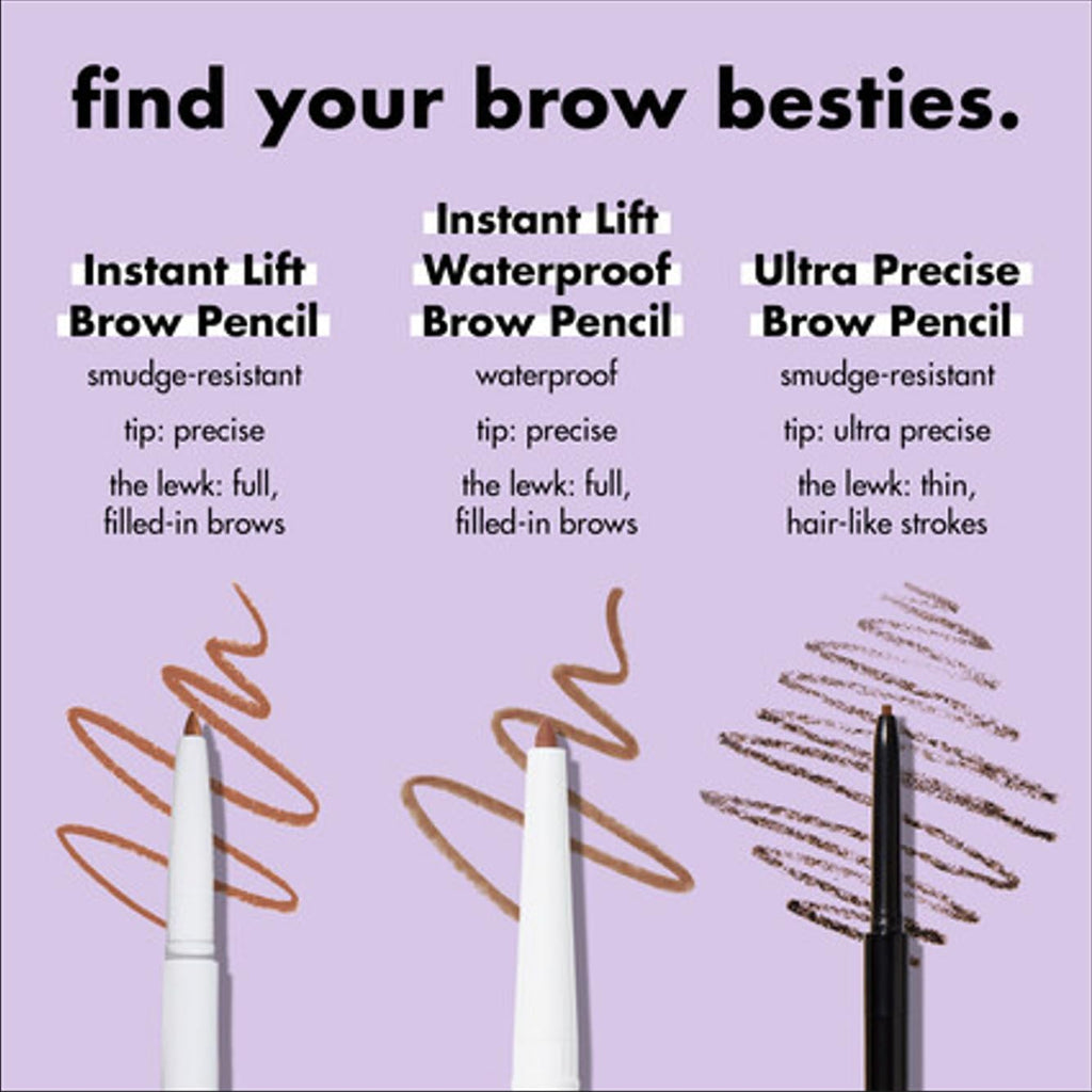 Buy now e.l.f. Instant Lift Brow Pencil, Dual-Sided, Precise, Fine Tip, Shapes, Defines, Fills Brows, Contours, Combs, Tames, Neutral Brown, 0.006 Oz at indiglob india