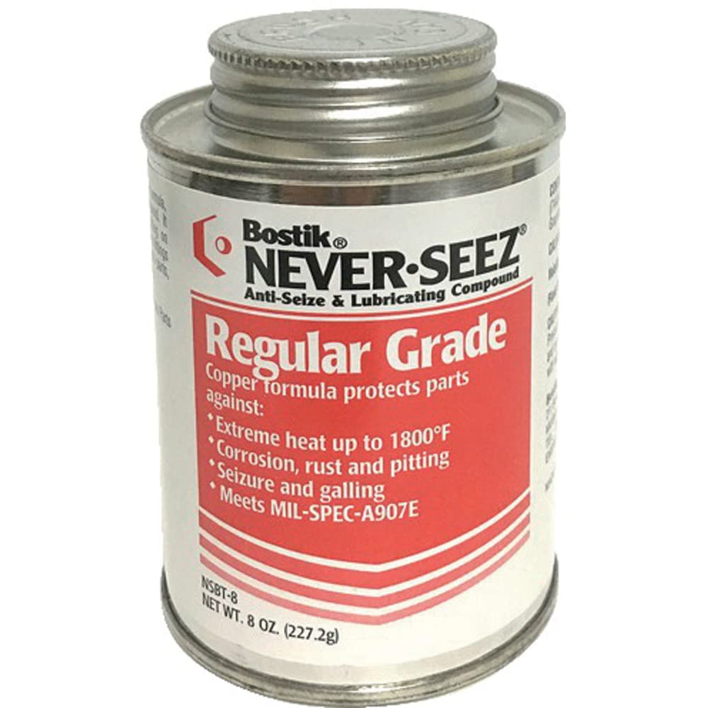 Buy now Never-Seez NSBT-8 Silver Gray Regular Grade Anti-Seize Compound, 8 fl. oz. Brush Top Can at indiglob india