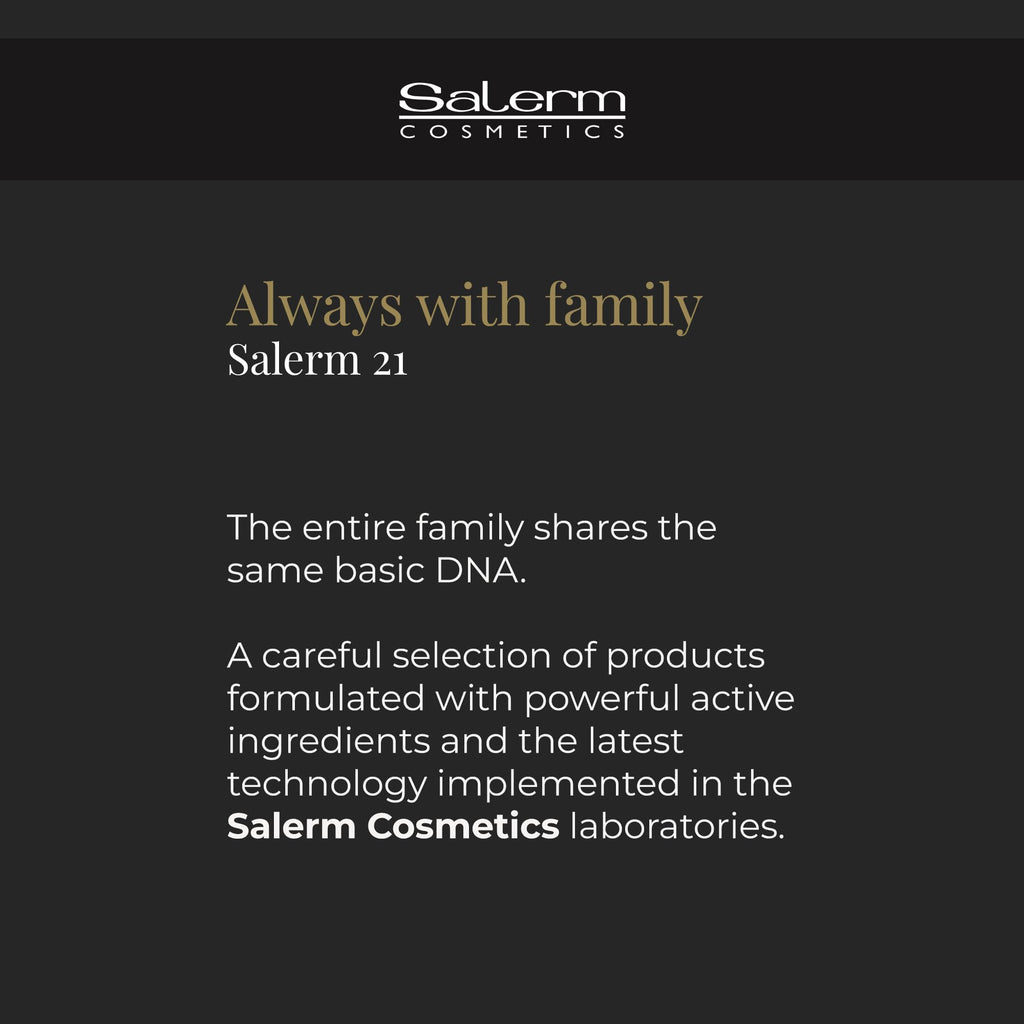 SALERM - 21 Jasmine and Amber - 200 ml - Leave-In Mask and Conditioner - with Silk Proteins - Anti-Frizz - Split Ends Repair - Deep Hydration