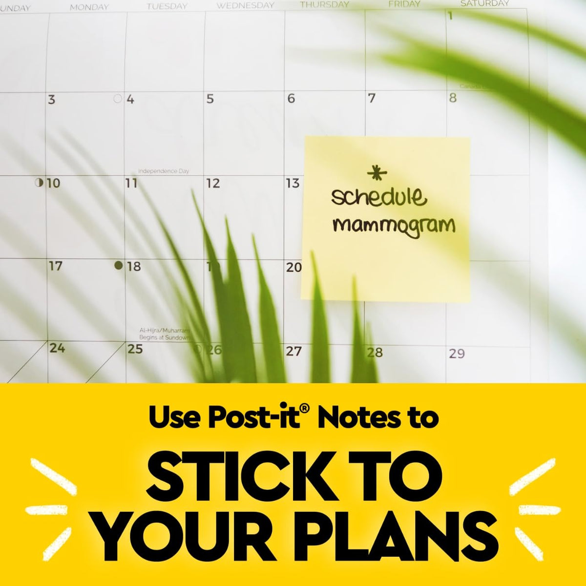 Post-it Pop-up Notes, 3 x 3 in, Canary Yellow, 6 Lined Pads, 100 Sheets/Pad