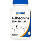Nutricost L-Theanine 200mg, 240 Capsules - Double Strength