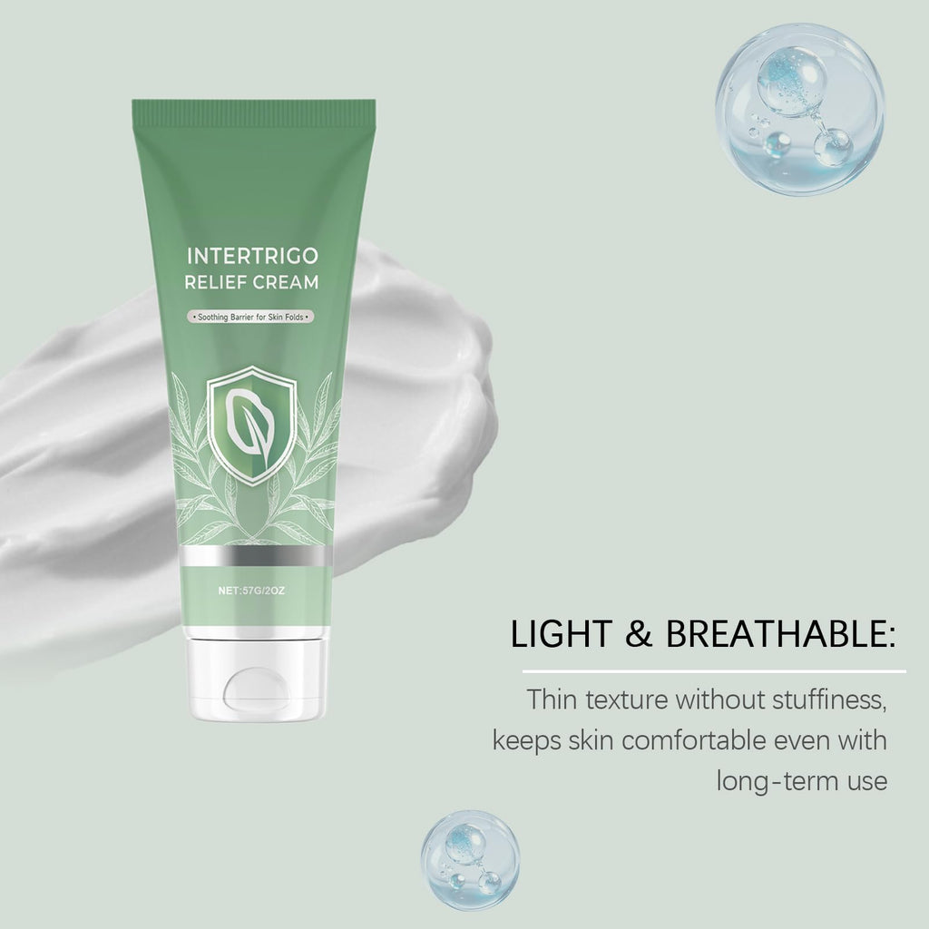 Healora Intertrigo Cream – Skin Fold Care & Chafing Support Cream – Helps Soothe Irritated Skin, Fast-Drying Non-Greasy Formula for Friction-Prone Areas (1PC)