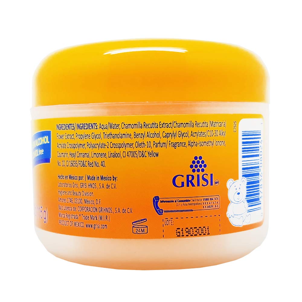Ricitos de Oro Chamomile Hair Gel | Alcohol-Free | 4.05 oz | 3-Pack