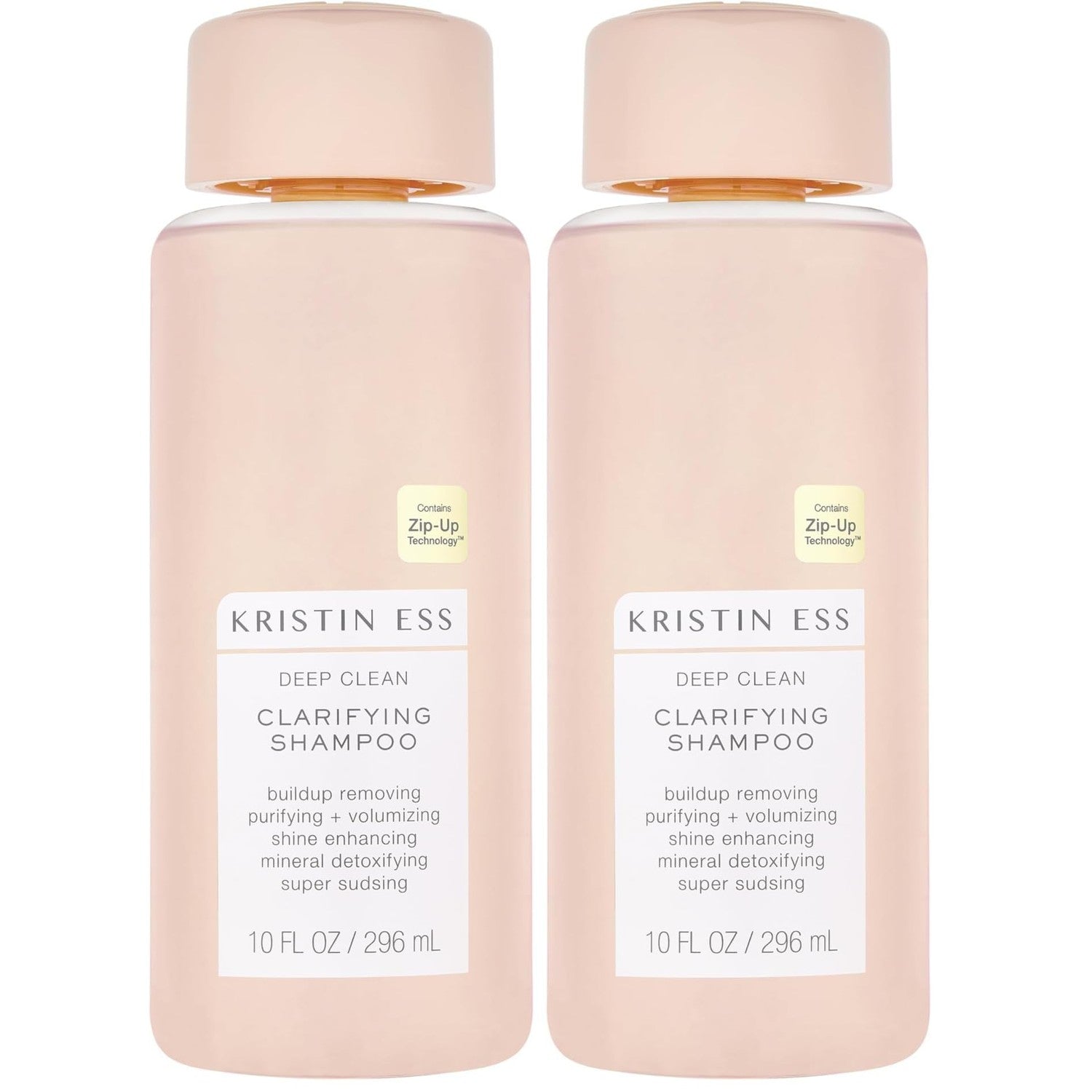 Kristin Ess Deep Clean Clarifying Shampoo for Oily Hair & Build Up | Detox Purifying + Cleansing Oily Hair Treatment - Sulfate Free + Vegan - Product for Thick, Curly + Color Treated Hair