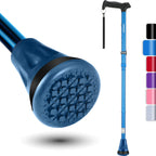Buy now REHAND Walking Cane - Foldable, Adjustable, Collapsible Walking Canes for Men & Women, Heavy Duty All Terrain Tip, with Travel Bag | Walking Sticks for Seniors & Adults at indiglob india