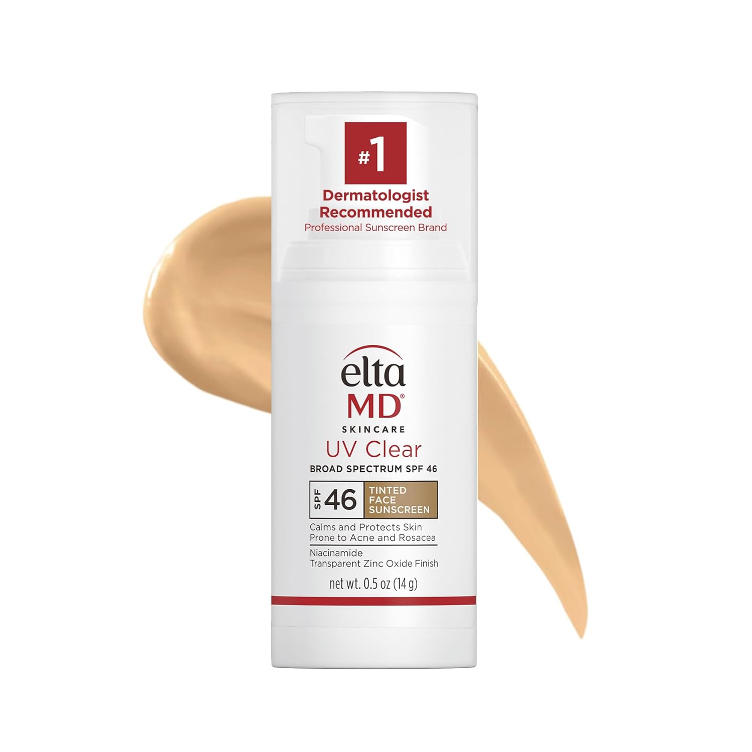Buy now EltaMD UV Clear Tinted Face Sunscreen, SPF 46 Oil- Free with Zinc Oxide, Dermatologist Recommended 0.5 Fl Oz (Pack of 1) at indiglob india