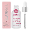 Glamnetic Press On Nail Remover Serum - Odorless | 30ml | Gentle remover serum for fake nails. No acetone, odorless formula. Safe, gentle removal for press-on nails