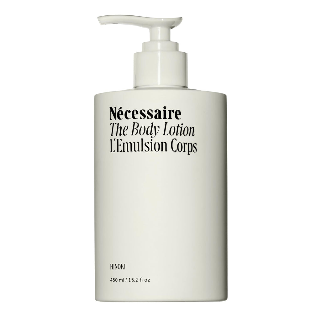 Buy now Nécessaire The Body Lotion Fragrance-Free - Multi-Peptide Moisturizer - Firming Body Lotion for Women + Men. 2.5% Niacinamide. Non-Comedogenic + Hypoallergenic for Sensitive Skin– 200 ml/6.8 fl oz at indiglob india