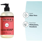 Buy now MRS. MEYER'S CLEAN DAY Hand Soap, Made with Essential Oils, Rhubarb, 12.5 fl. oz at indiglob india
