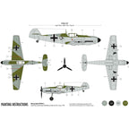 Buy now Airfix 1:72 Messerschmitt Bf109E-3 Starter Set (A55106) at indiglob india