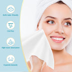 AIDEA Compressed Towels, Portable Face Towels Disposable 100pcs