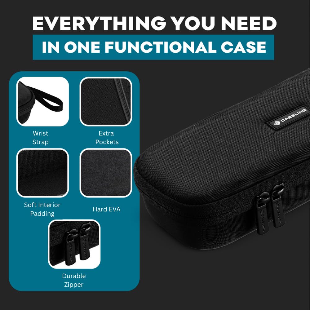 Buy now caseling Stethoscope Case For 3M Littmann Classic III, Lightweight II S.E, Cardiology IV Diagnostic, MDF Acoustica - Hard Case for Medical Tools with Pocket for Nurse Accessories - EVA Nursing Holder at indiglob india