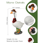 LarpGears Premium Adjustable Large 23 Inch Porch Goose Statue