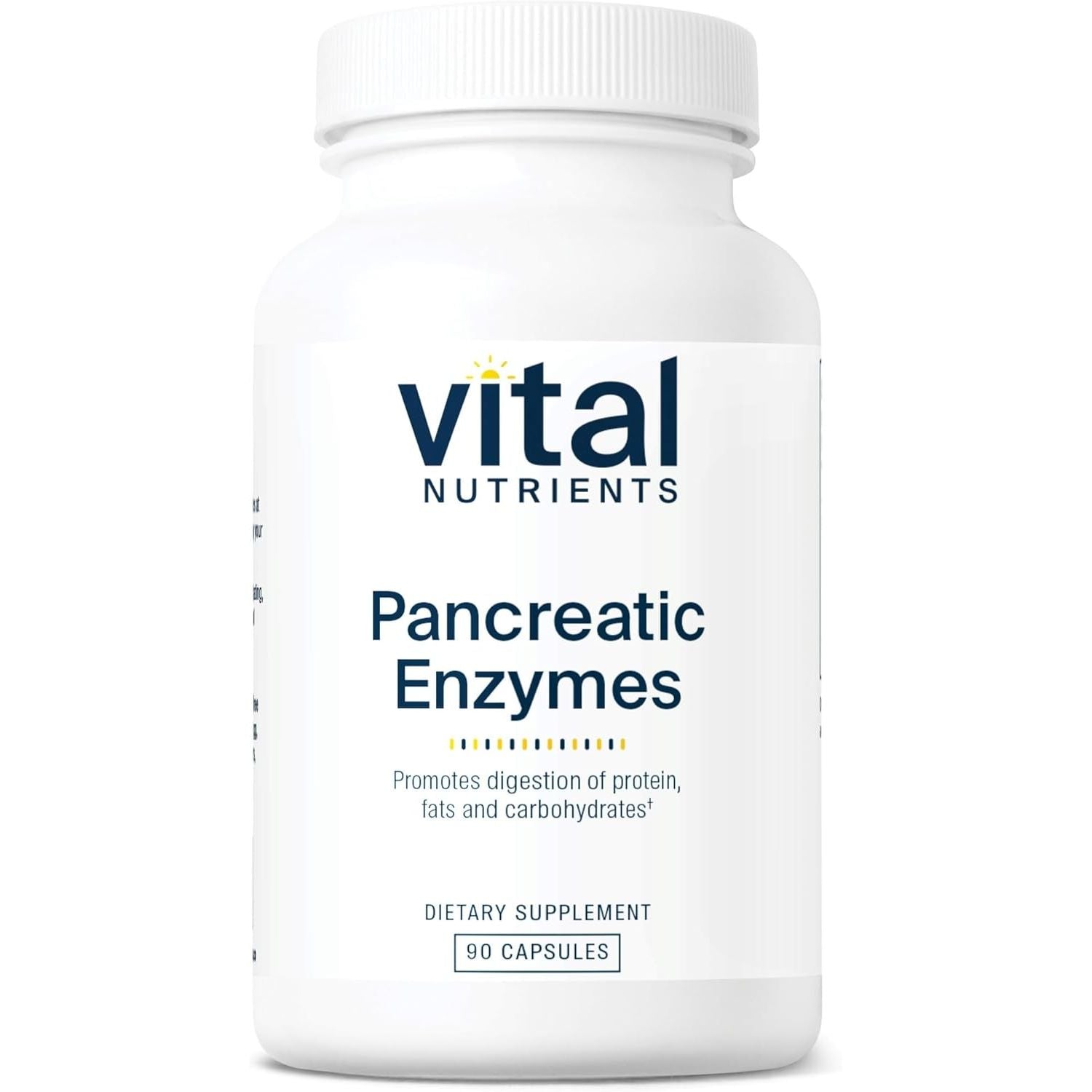 Buy now Vital Nutrients Pancreatic Enzymes 1000mg (Full Strength) | Pancreatin Digestion Supplement with Protease, Amylase & Lipase | Digestive Enzymes | Gluten, Dairy, and Soy Free | 90 Capsules 90 Count (Pack of 1) at indiglob india