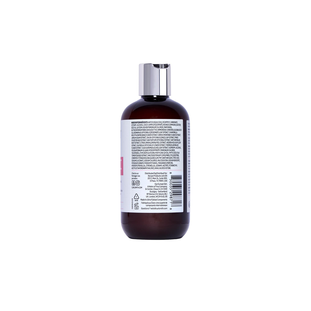 CURLSMITH Hydrate & Plump Leave In Conditioner for Curly Hair (8 oz)