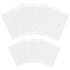 10 Sheet Foam Dots Double-Sided 1000 Pcs Round Adhesive 3D Craft Foam Tape for Scrapbooking Mini Foam Stickers for Art Crafts DIY Handmade Card Making (0.3 inch & 0.4 inch)