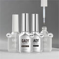 GAOY 16ml Nail Dehydrator and Primer with Gel Top and Base Coat, 4 Pcs Acid-Free Natural Nail Prep Dehydrate Bond Primer Professional Set, for Gel Polish