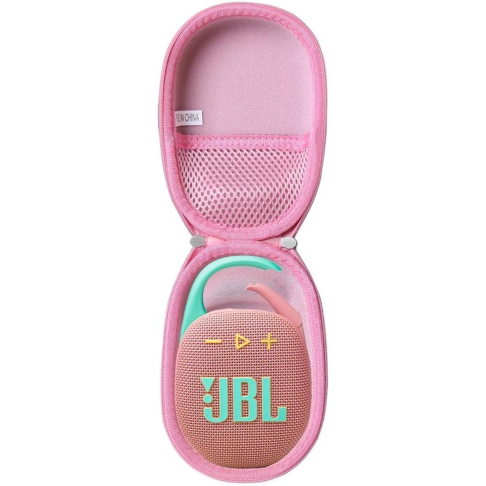 Buy now Hermitshell Hard Travel Case for JBL Clip 4 / JBL Clip 5 Portable Mini Bluetooth Speaker (Blue) Hard case for JBL Clip 5 Pink at indiglob india