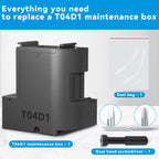 T04D1 T04D100 Ink Maintenance Box for ET-15000 ET-3750 ET-3760 WF-2860 ET-4760 ET-3850 ET-4850 XP-5100 ET-3710 ET-5150 ET-3830 ET-M1000 ST-3000 ET-M2170 Printers TO4D1/TO4D100/EWMB2/04D1