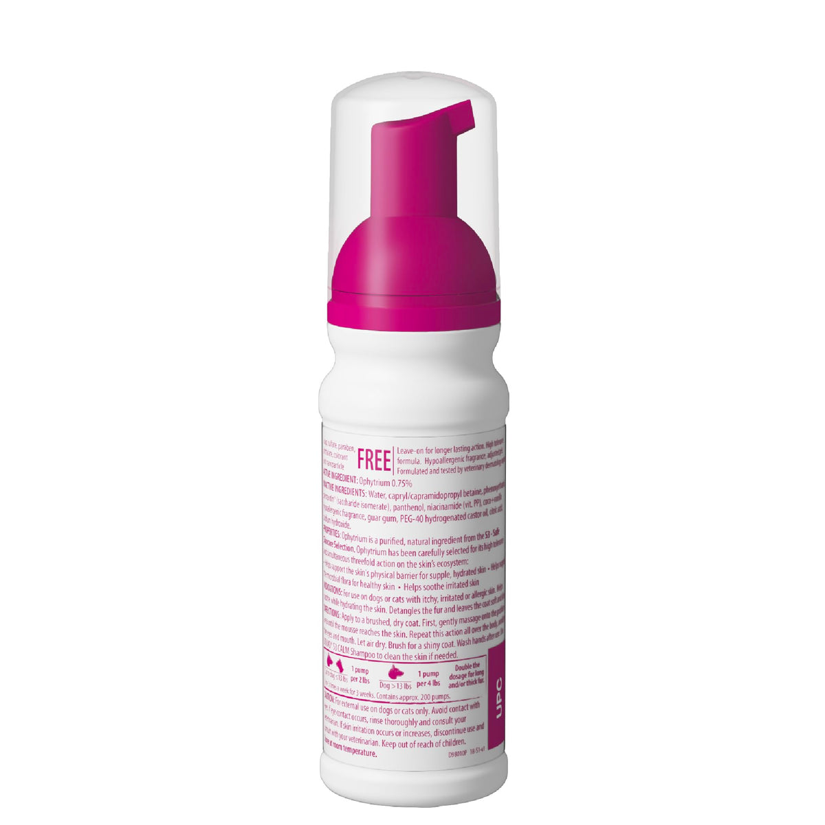 Douxo S3 Calm Itch Soothing Mousse for Dogs & Cats