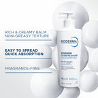 Bioderma Atoderm Intensive Balm, Hydrating Balm for Dry to Atopic Sensitive Skin, Face & Body Moisturizer with Ultra Soothing Anti-Itching Formula, Fragrance-Free, Non-Greasy & Non-Sticky for Family