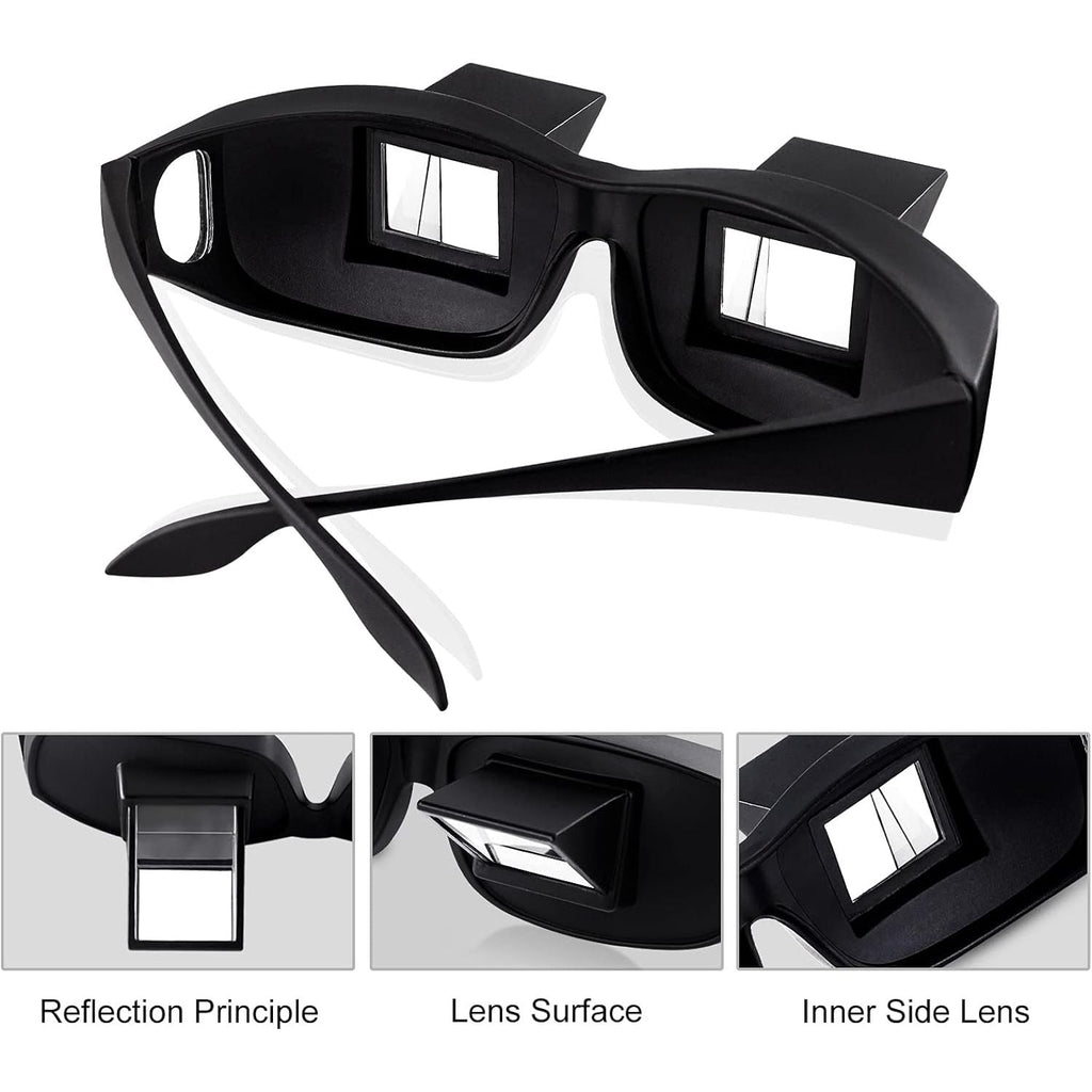 Buy now okcsc Horizontal Lazy Glasses Lying Down Bed Reading Watching HD Lazy Readers Glasses at indiglob india