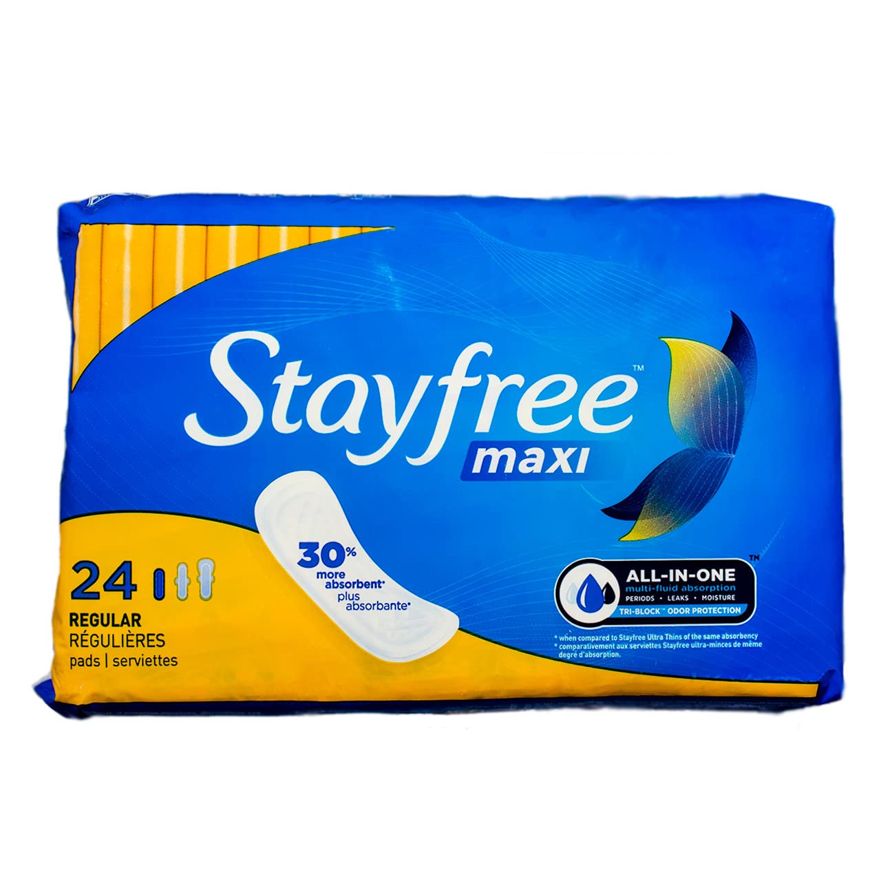 Buy now Stayfree Reg Maxi Pad 24c Size 24ct Stayfree Regular Maxi Pad 24ct at indiglob india