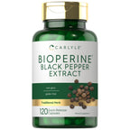 Carlyle Bioperine 10mg | 120 Capsules | from Black Pepper Extract