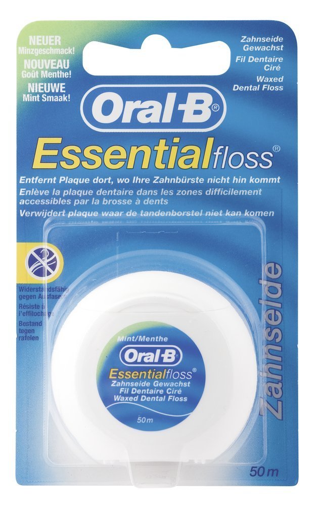 Buy now Oral-B Essential Mint Floss 50M - Pack Of 3 at indiglob india