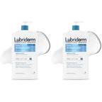 Lubriderm Daily Moisture Lotion + Pro-Ceramide, Shea Butter & Glycerin, Hydrating Face, Hand & Body Lotion, 24-hour Moisturizer for Dry Skin, Paraben & Dye Free, Scented, Non-Greasy 24 FL OZ Pack of 3
