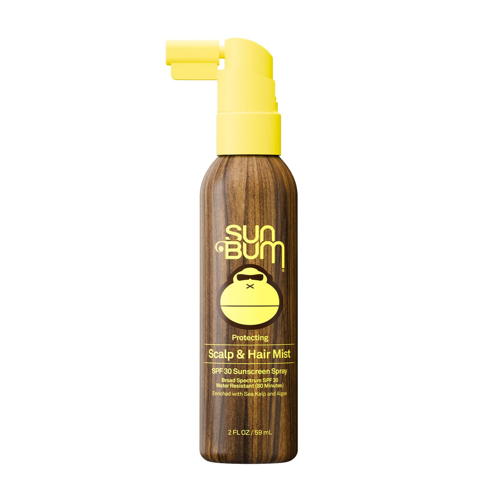 Sun Bum SPF 30 Sunscreen Scalp and Hair Mist Spray - 2 oz | Broad Spectrum with Vitamin E, Vegan, Hawaii Act 104 Compliant (Made without Octinoxate & Oxybenzone)