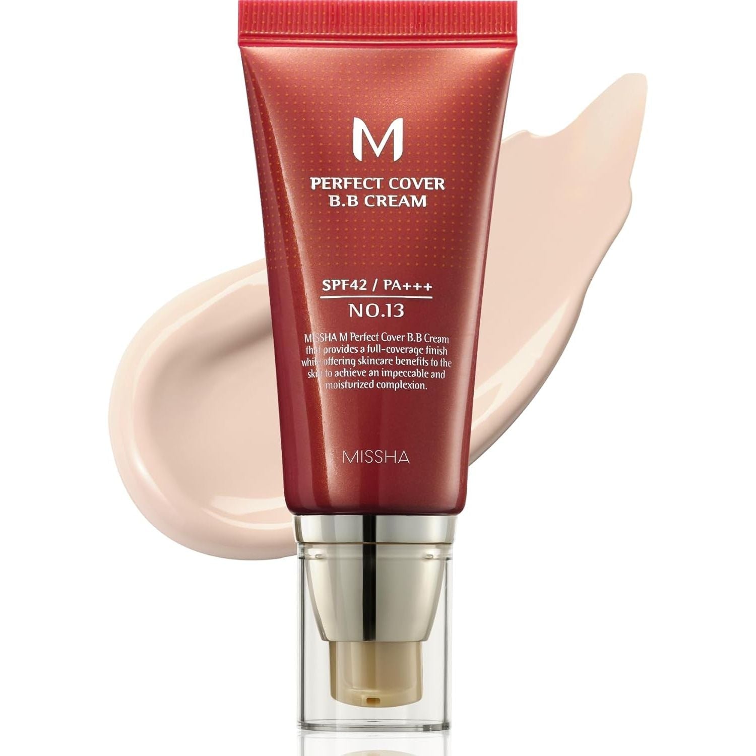 Buy now MISSHA M Perfect Cover BB Cream No.13 Bright Beige - Fair with Cool Undertone SPF 42 PA +++ 1.69 Fl Oz - Tinted Moisturizer with SPF 1.69 Fl Oz (Pack of 1) No.13 at indiglob india