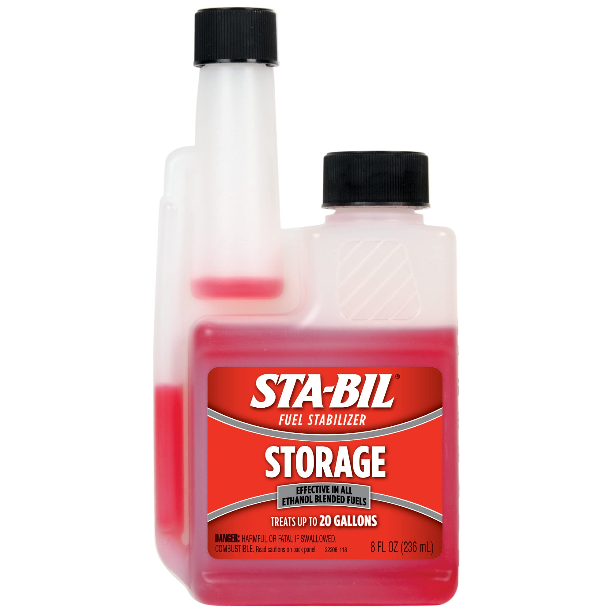 Buy now STA-BIL Storage Fuel Stabilizer | Keeps Fuel Fresh for 24 Months, Prevents Corrosion, Gasoline Treatment Additive that Protects System, Gas Stabilizer for Storage, 4 oz. 8 Fl. oz. Single at indiglob india