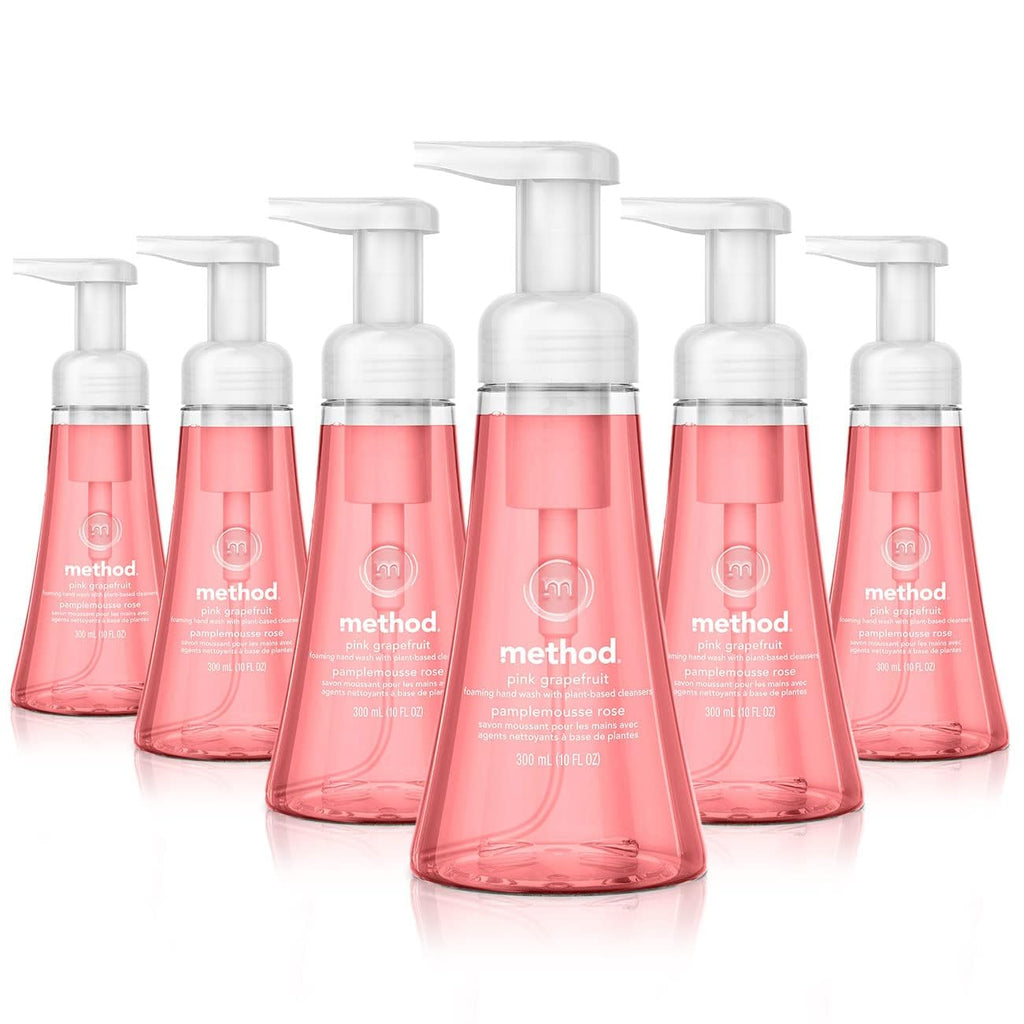 Buy now Method Foaming Hand Soap, Pink Grapefruit, 10 fl oz, (Pack of 6) at indiglob india