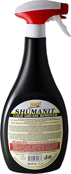 SHUMANIT - Cold Grease Remover. Spray for The immediate Removal of Stubborn and Burnt fats/Grease