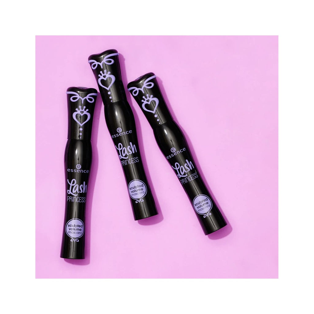 essence Lash Princess Sculpted Volume Mascara, Black (Pack of 1) | Sculpts & Defines Lashes, Volumizing, Long-Lasting, No Flaking or Smudging, Vegan & Cruelty Free, Paraben Free