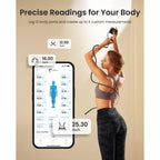 RENPHO Smart Body Measuring Tape for Weight Loss, Rechargeable, LED Display