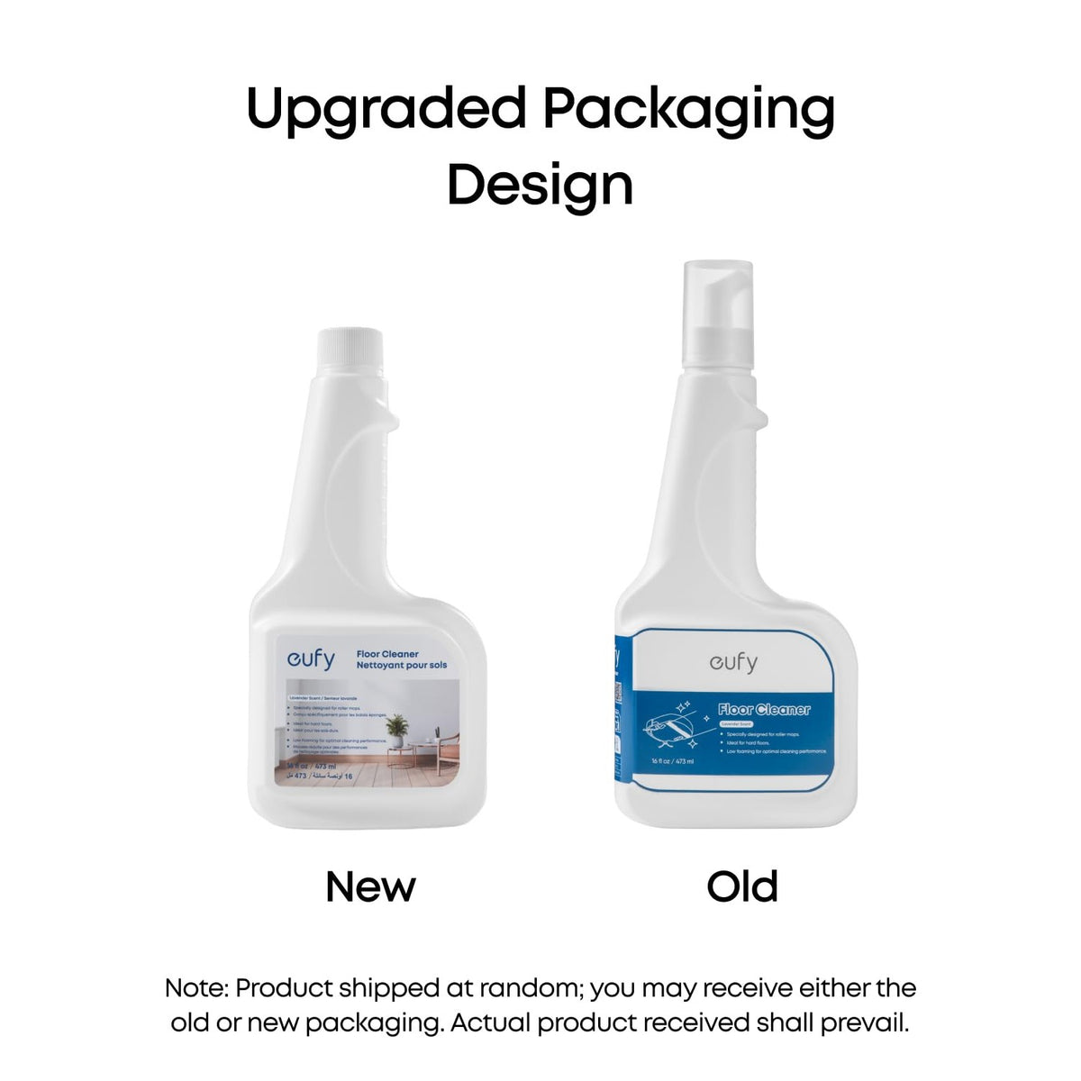 eufy Official Floor Cleaning Solution for E35, E28, C28, 473 ml