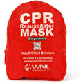 Buy now WNL Products CPR Rescue Mask, Adult/Child & Infant Pocket Resuscitator, Soft Case Kit with Belt Clip 1 at indiglob india