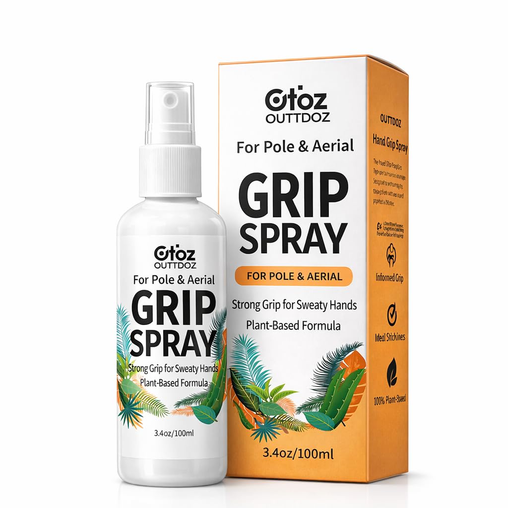 Pole Grip Spray for Pole Dance & Aerial, Sticky Grip Plant Based