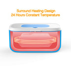 Bellababy Wipe Wamer for Vehicle and Home Use, Baby Wet Wipes Dispenser and Diaper Wipe Warmer with Night Light,Temperature Display,No Need Water and Sponge, ℉ and ℃ Convertible
