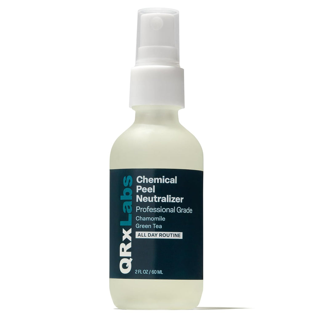 Buy now QRxLabs Chemical Peel Neutralizer Spray - 2 Fl Oz Mist - Glycolic Acid Peel Neutralizer for Face Aftercare & pH Balancer Chemical Peel Neutralizer at indiglob india