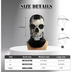 Buy now Halloween Ghost Mask COD Full Head Skull Mask, Game MW2 Ghost for Costume Cosplay at indiglob india
