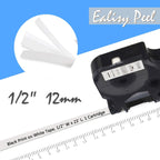 Buy now 7-Pack Replace DYMO D1 Label Tape 45010 45013 45016 45017 45018 45019 45021 D1 Refills Compatible DYMO LabelManager 160 280 420P PnP 220P 360D 450 210D, 1/2” W x 23’ L, 12mm x 7m at indiglob india