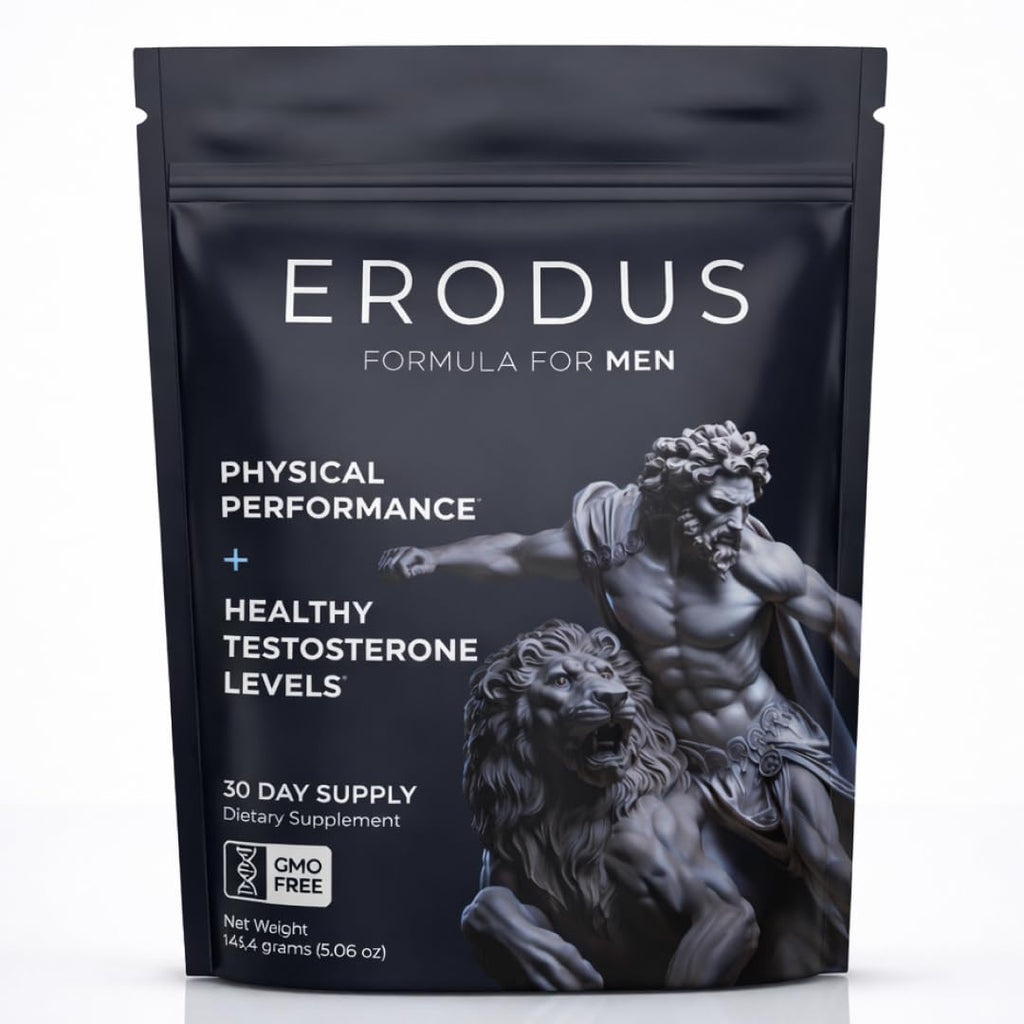 Testosterone Support Powder for Men, Energy & Stamina, 30 Servings