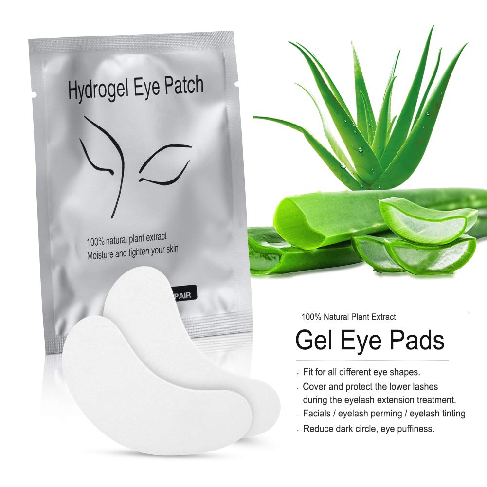 Buy now Ocim 100 Pairs Under Eye Pads Lash Extensions,100% Natural Hydrogel Gel Eye Patches for Lashes Extension/Eyelash Tinting at indiglob india